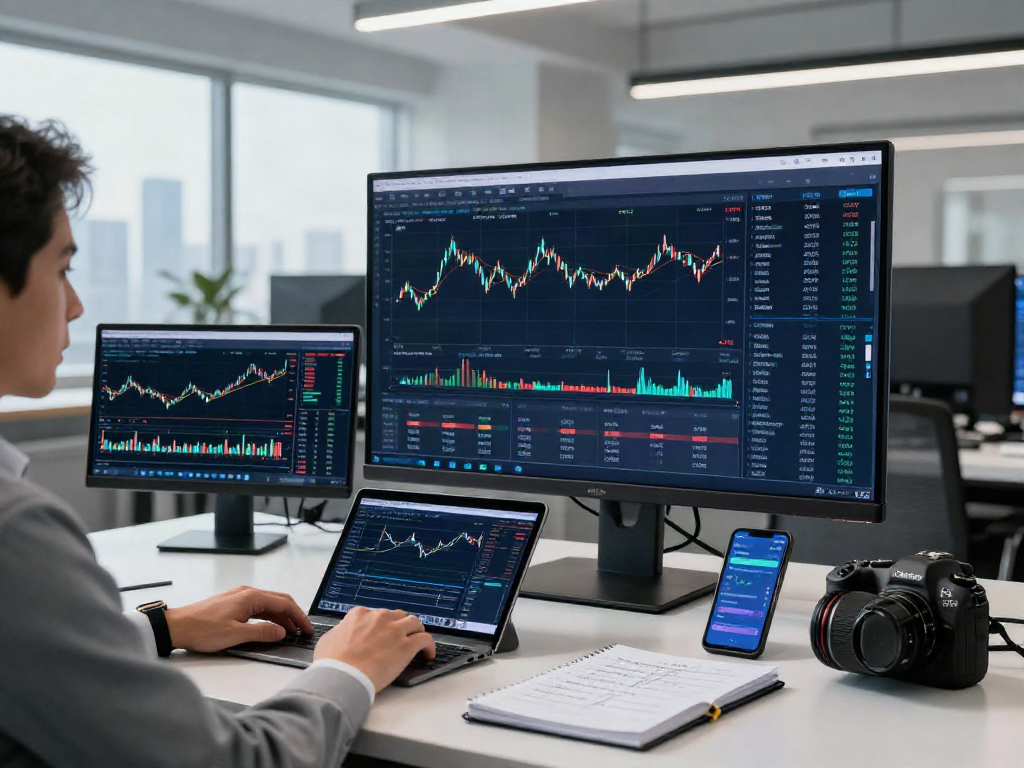 Interface de la plateforme la-couponeau.com montrant des analyses de marché et outils de trading.